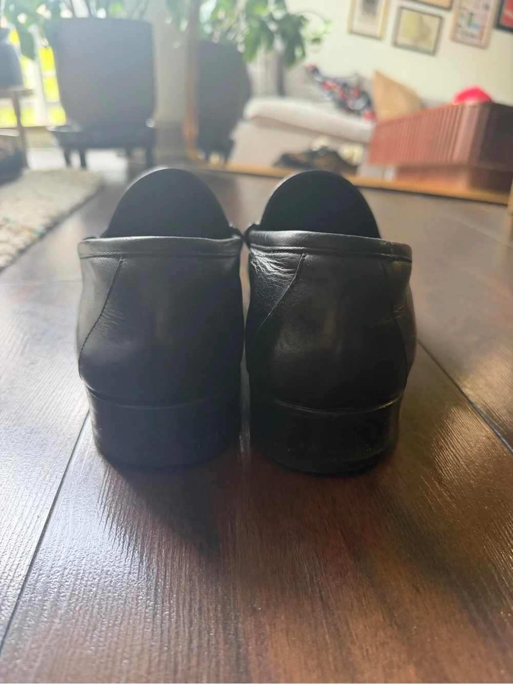 Gucci Black Leather Horsebit Loafers | Men’s 9D